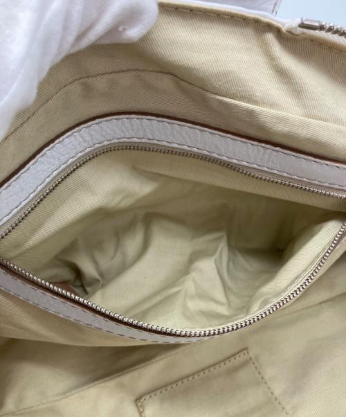 Chloe（クロエ）Chloe (クロエ) パディントン レザーハンドバッグ ホワイトの古着・服飾アイテム