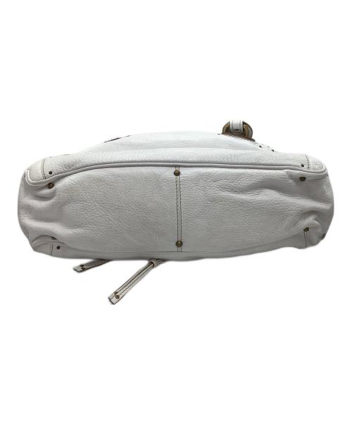 Chloe（クロエ）Chloe (クロエ) パディントン レザーハンドバッグ ホワイトの古着・服飾アイテム