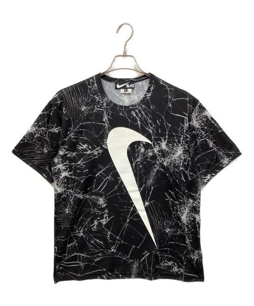 BLACK COMME des GARCONS（ブラックコムデギャルソン）BLACK COMME des GARCONS (ブラックコムデギャルソン) NIKE (ナイキ) Tシャツ ブラック サイズ:XLの古着・服飾アイテム