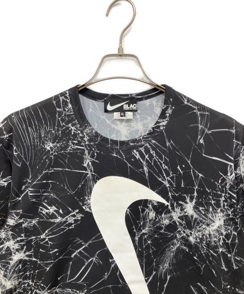 BLACK COMME des GARCONS（ブラックコムデギャルソン）BLACK COMME des GARCONS (ブラックコムデギャルソン) NIKE (ナイキ) Tシャツ ブラック サイズ:XLの古着・服飾アイテム
