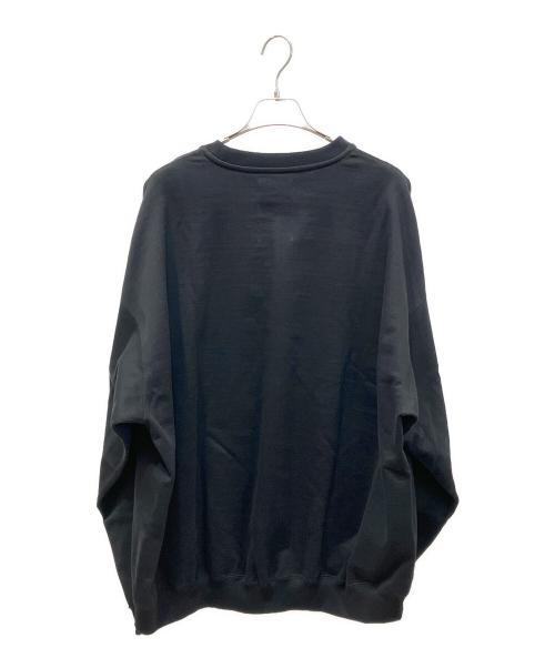 MARKAWARE（マーカウェア）MARKAWARE (マーカウェア) HUGE SWEAT ORGANIC COTTON HEAVY FLEECE ブラック サイズ:1の古着・服飾アイテム