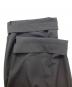 中古・古着 MARKAWARE (マーカウェア) TRIPLE PLEATED EASY TROUSERS ブラック サイズ:1：18000円