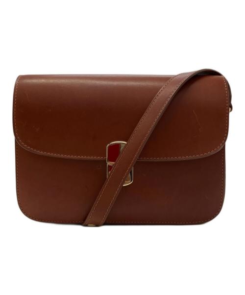 SEZANE（セザンヌ）SEZANE (セザンヌ) Milo Mini クラシックバッグ ブラウンの古着・服飾アイテム