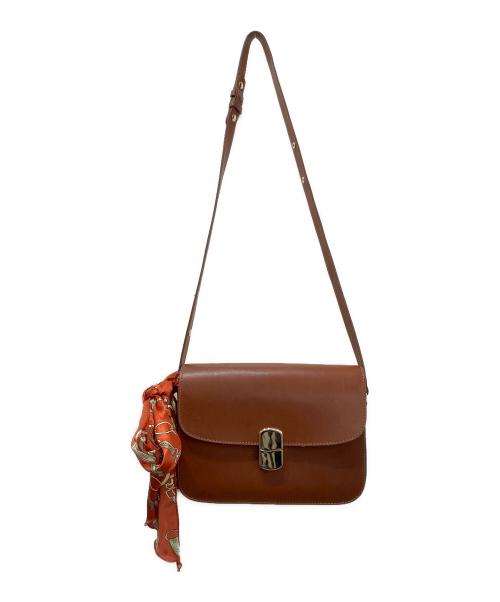 SEZANE（セザンヌ）SEZANE (セザンヌ) Milo Mini クラシックバッグ ブラウンの古着・服飾アイテム