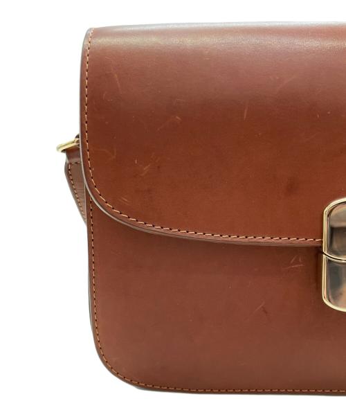 SEZANE（セザンヌ）SEZANE (セザンヌ) Milo Mini クラシックバッグ ブラウンの古着・服飾アイテム