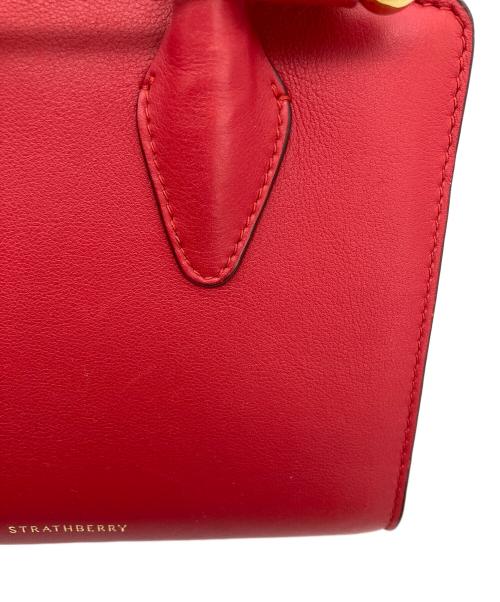 STRATHBERRY（ストラスベリー）STRATHBERRY (ストラスベリー) Nano Tote レッドの古着・服飾アイテム