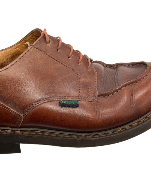 PARABOOT（パラブーツ）PARABOOT (パラブーツ) シャンボード レザーシューズ ブラウン サイズ:7 2/1の古着・服飾アイテム