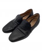 THE ROWザ ロウ）の古着「レザー フラットシューズ」｜ブラック