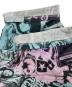 中古・古着 Hysteric Glamour (ヒステリックグラマー) MONDO HOLIDAY Tシャツ パープル×ブルー サイズ:ｌ：8000円