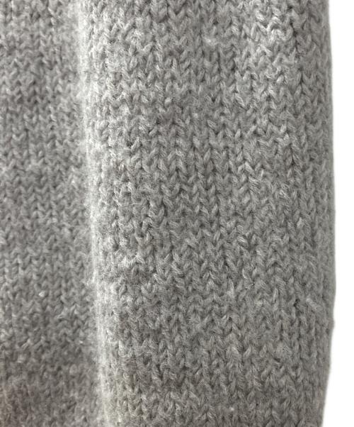 GUCCI（グッチ）GUCCI (グッチ) GG刺繍ロゴニット グレー サイズ:Sの古着・服飾アイテム