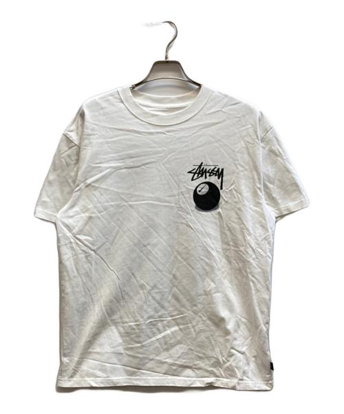 stussy（ステューシー）stussy (ステューシー) NIKE (ナイキ) NRG FL SS 8 Ball T-Shirt/DO9323-100 ホワイト サイズ:Mの古着・服飾アイテム