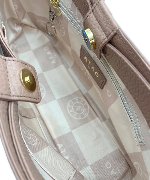 ATAO（アタオ）ATAO (アタオ) チヴィ 2WAYレザーショルダーバッグ ブラウンの古着・服飾アイテム