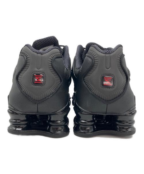 NIKE（ナイキ）NIKE (ナイキ) SHOX TL BLACK/BLACK-MTLC HEMATITE-MAX ORANGE ローカットスニーカー ブラック サイズ:29の古着・服飾アイテム