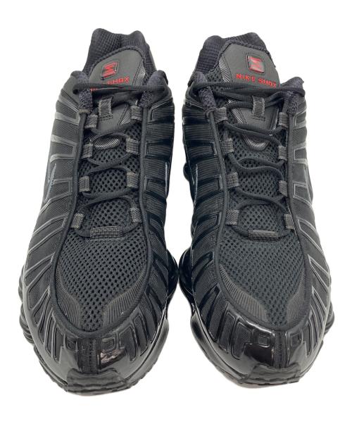 NIKE（ナイキ）NIKE (ナイキ) SHOX TL BLACK/BLACK-MTLC HEMATITE-MAX ORANGE ローカットスニーカー ブラック サイズ:29の古着・服飾アイテム