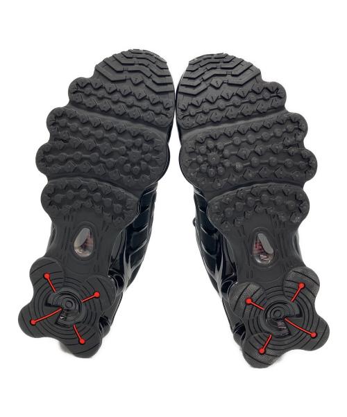 NIKE（ナイキ）NIKE (ナイキ) SHOX TL BLACK/BLACK-MTLC HEMATITE-MAX ORANGE ローカットスニーカー ブラック サイズ:29の古着・服飾アイテム