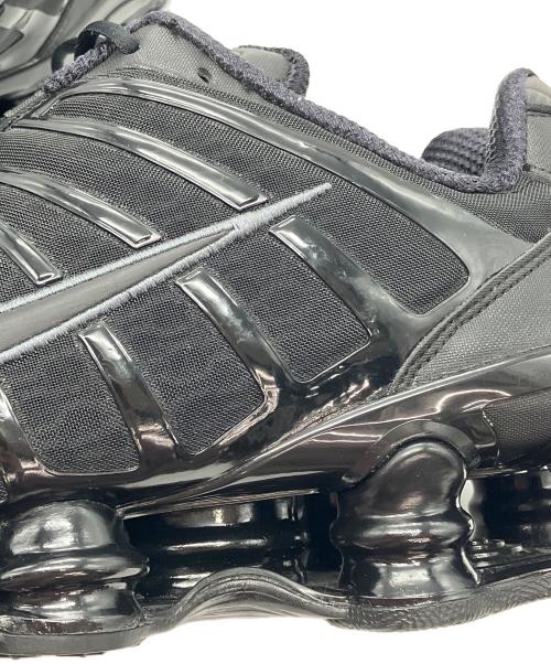 NIKE（ナイキ）NIKE (ナイキ) SHOX TL BLACK/BLACK-MTLC HEMATITE-MAX ORANGE ローカットスニーカー ブラック サイズ:29の古着・服飾アイテム