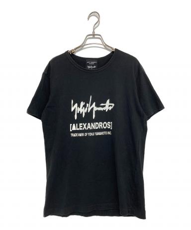 yohjiyamamoto +NOIR デザインTシャツ 中古・古着通販】YOHJI YAMAMOTO (ヨウジヤマモト) ロゴプリントT