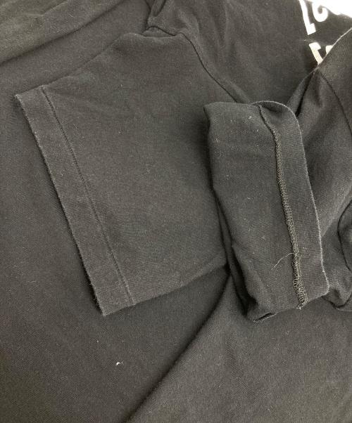 YOHJI YAMAMOTO（ヨウジヤマモト）YOHJI YAMAMOTO (ヨウジヤマモト) ロゴプリントTシャツ ブラック サイズ:2の古着・服飾アイテム