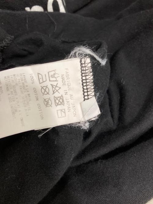 YOHJI YAMAMOTO（ヨウジヤマモト）YOHJI YAMAMOTO (ヨウジヤマモト) ロゴプリントTシャツ ブラック サイズ:2の古着・服飾アイテム