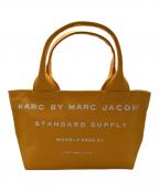 Marc by Marc Jacobsマークバイマークジェイコブス）の古着「キャンバストートバッグ」｜イエロー