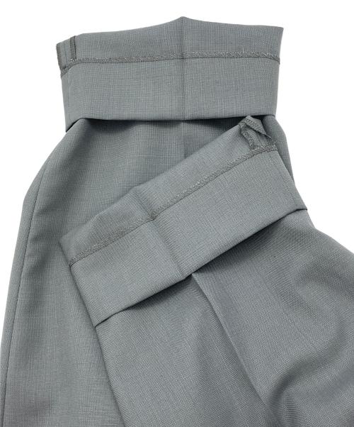 MARKAWARE（マーカウェア）MARKAWARE (マーカウェア) PEGTOP TROUSERS ORGANIC WOOL TROPICA グレー サイズ:1の古着・服飾アイテム