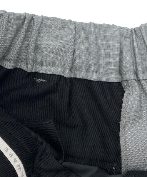 MARKAWARE（マーカウェア）MARKAWARE (マーカウェア) PEGTOP TROUSERS ORGANIC WOOL TROPICA グレー サイズ:1の古着・服飾アイテム