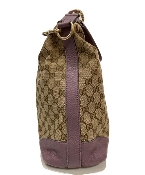 GUCCI（グッチ）GUCCI (グッチ) グッチシマ ショルダーバッグ ベージュの古着・服飾アイテム