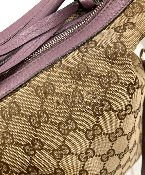 GUCCI（グッチ）GUCCI (グッチ) グッチシマ ショルダーバッグ ベージュの古着・服飾アイテム