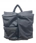 PORTER×BARNEYS NEWYORKポーター×バーニーズ・ニューヨーク）の古着「ヘルメットバッグ」｜ブラック