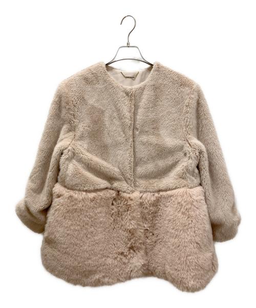 CELFORD（セルフォード）CELFORD (セルフォード) 2wayファーコート ピンク サイズ:Fの古着・服飾アイテム