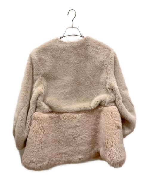 CELFORD（セルフォード）CELFORD (セルフォード) 2wayファーコート ピンク サイズ:Fの古着・服飾アイテム