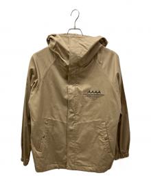 muta MARINE（ムータマリン）の古着「CLEANSE HOODED BLOUSON COAT フーデッドジップブルゾン」｜ブラウン