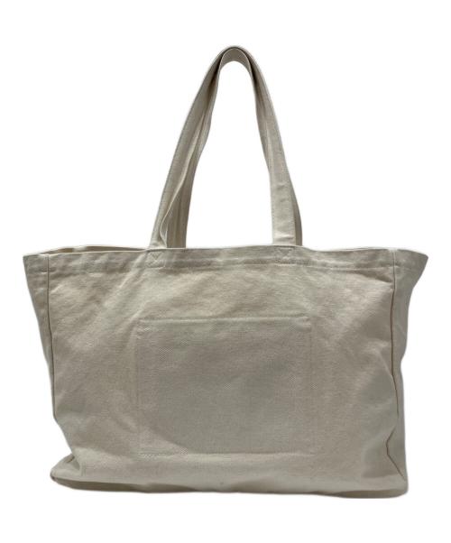 POLO RALPH LAUREN（ポロ・ラルフローレン）POLO RALPH LAUREN (ポロ・ラルフローレン) 別注ポロベアープリントトートバッグ アイボリーの古着・服飾アイテム