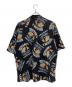 Hysteric Glamour (ヒステリックグラマー) ISLAND DREAMS柄シャツ オープンカラーシャツ ブラック サイズ:L：10000円