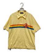 Hysteric Glamourヒステリックグラマー）の古着「SPEAK NO EVIL ポロシャツ」｜イエロー