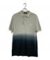 FRED PERRY（フレッドペリー）の古着「グラデーション ポロシャツ」｜グレー×ネイビー
