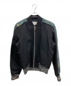 Martin Margiela 10マルタン・マルジェラ 10）の古着「15AW ウール混ブルゾン」｜ブラック×グリーン
