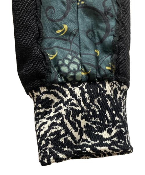 Martin Margiela 10（マルタン・マルジェラ 10）Martin Margiela 10 (マルタン・マルジェラ 10) 15AW ウール混ブルゾン ブラック×グリーン サイズ:50の古着・服飾アイテム