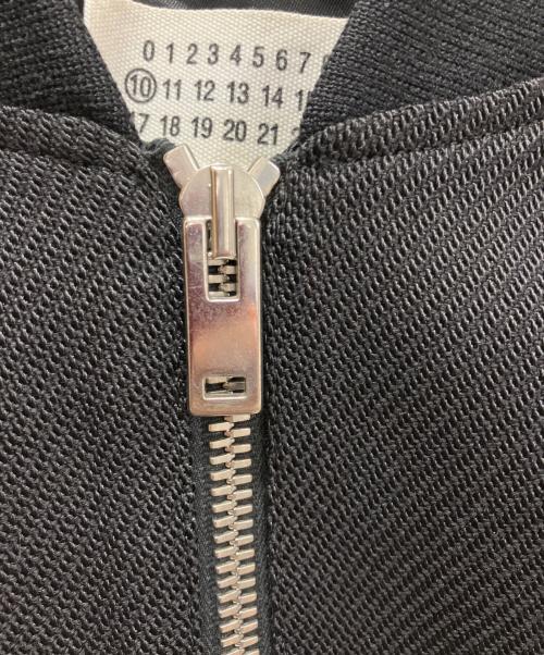 Martin Margiela 10（マルタン・マルジェラ 10）Martin Margiela 10 (マルタン・マルジェラ 10) 15AW ウール混ブルゾン ブラック×グリーン サイズ:50の古着・服飾アイテム