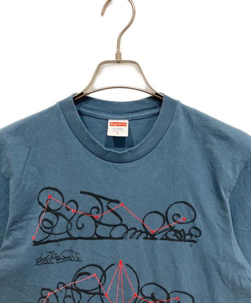 SUPREME（シュプリーム）SUPREME (シュプリーム) 18AW System Tee ブルー サイズ:Sの古着・服飾アイテム