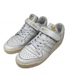 adidas×ATMOS（アディダス×アトモス）の古着「別注Forum 84 "GOLD STAR"/フォーラム 84 アトモス ゴールドスター ローカットスニーカー」｜ホワイト