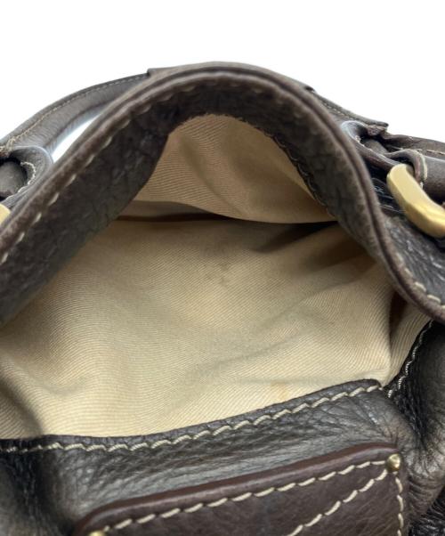 Chloe（クロエ）Chloe (クロエ) パディントン レザーハンドバッグ ブラウンの古着・服飾アイテム