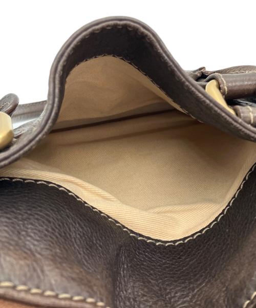 Chloe（クロエ）Chloe (クロエ) パディントン レザーハンドバッグ ブラウンの古着・服飾アイテム