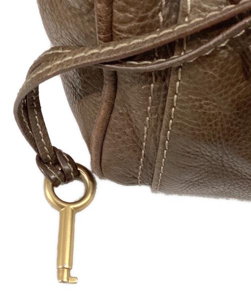 Chloe（クロエ）Chloe (クロエ) パディントン レザーハンドバッグ ブラウンの古着・服飾アイテム