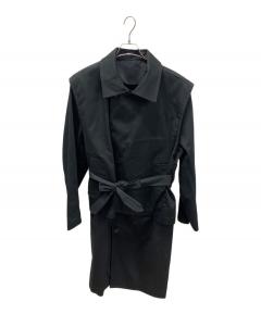 中古・古着通販】IROQUOIS (イロコイ) ダブルロングコート ブラウン