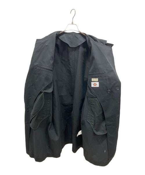 Toironier（トワロニエ）Toironier (トワロニエ) Dickies (ディッキーズ) Layered Trench Coat レイヤードトレンチコート ブラック サイズ:2の古着・服飾アイテム