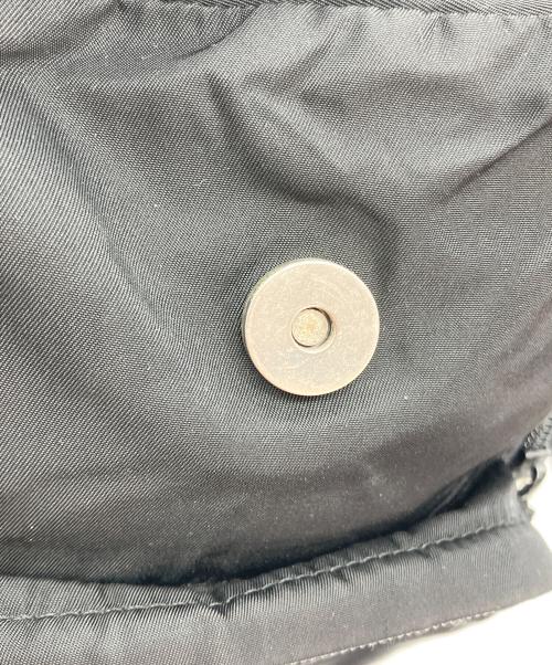 PRADA（プラダ）PRADA (プラダ) 三角ロゴ ナイロン ミニリュック ブラックの古着・服飾アイテム