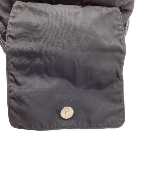 PRADA（プラダ）PRADA (プラダ) 三角ロゴ ナイロン ミニリュック ブラックの古着・服飾アイテム