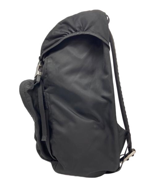 PRADA（プラダ）PRADA (プラダ) 三角ロゴ ナイロン バックパック ブラックの古着・服飾アイテム