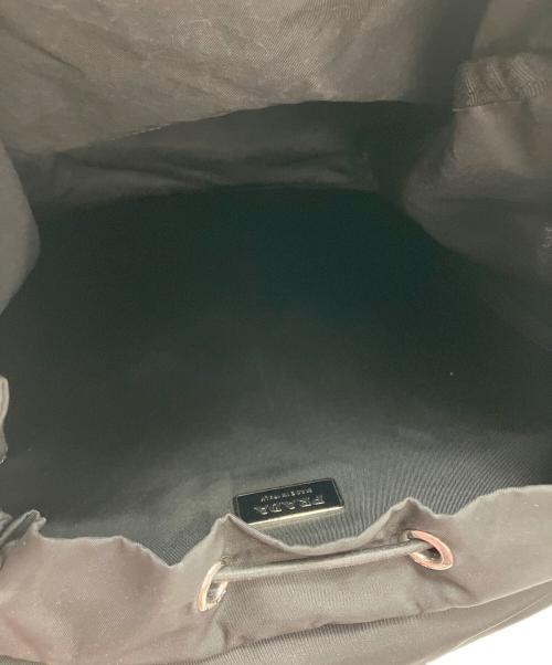 PRADA（プラダ）PRADA (プラダ) 三角ロゴ ナイロン バックパック ブラックの古着・服飾アイテム